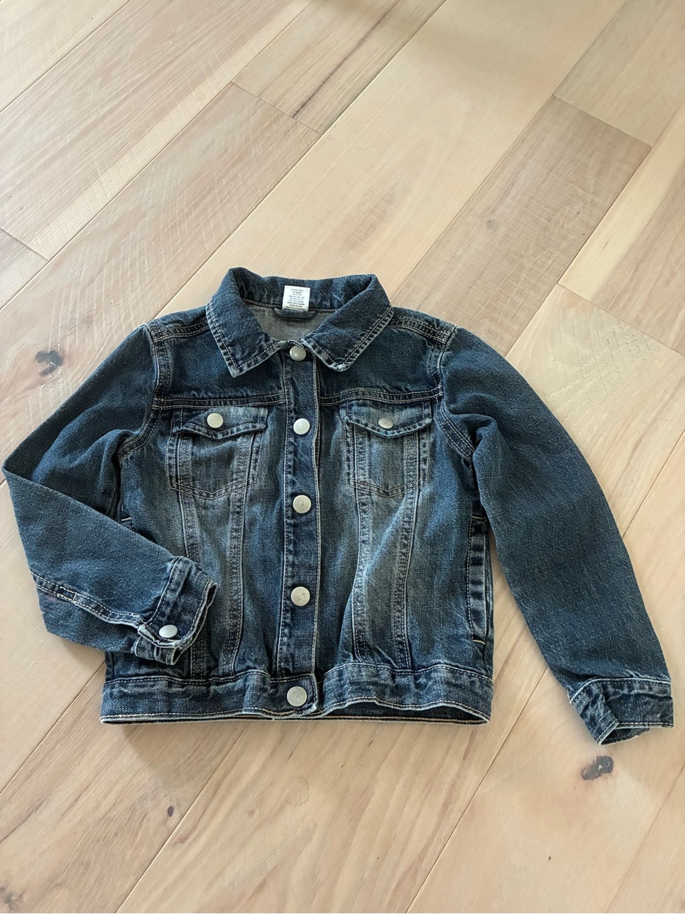 Gymboree Blue Denim Jacket with Silver Buttons